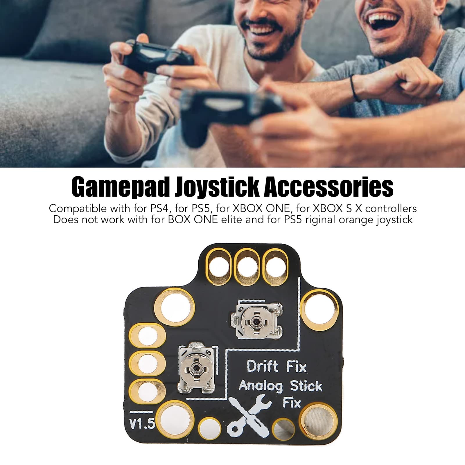 Foto 3 | Controlador De Juego Simulación Thumb Joystick Drift Repair Bo - Venta Internacional.