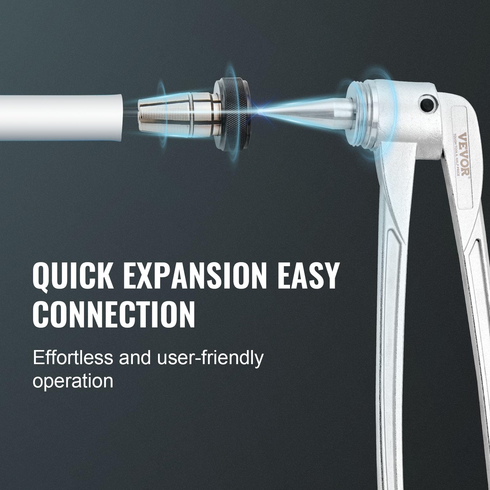 Foto 3 | Expansor De Tubos Vevor 1/2, 3/4, 1 Od Pex Con Cortador - Venta Internacional.