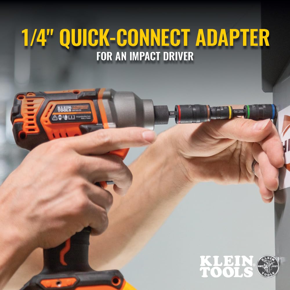 Foto 6 pulgar | Impact Driver Klein Tools 32907 Con Juego De Enchufes Sae 7 En 1 - Venta Internacional.