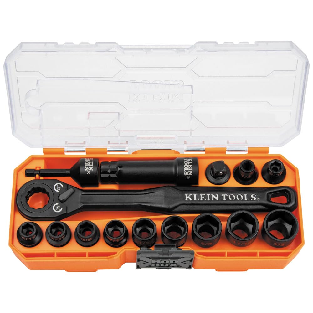 Foto 1 | Juego De Enchufes Klein Tools Knect 65400 De 15 Piezas Pass Through - Venta Internacional.