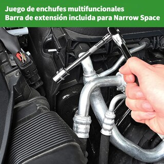 Foto 4 | Juego De Herramientas Mecánicas Estuche Lab.g Verde