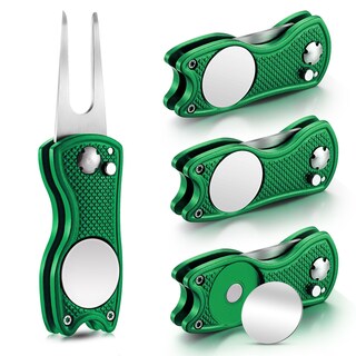 Foto 1 | Herramienta De Reparación Golf Divot Skylety Metal Con Marcador De Bolas, 4 Unidades - Venta Internacional.