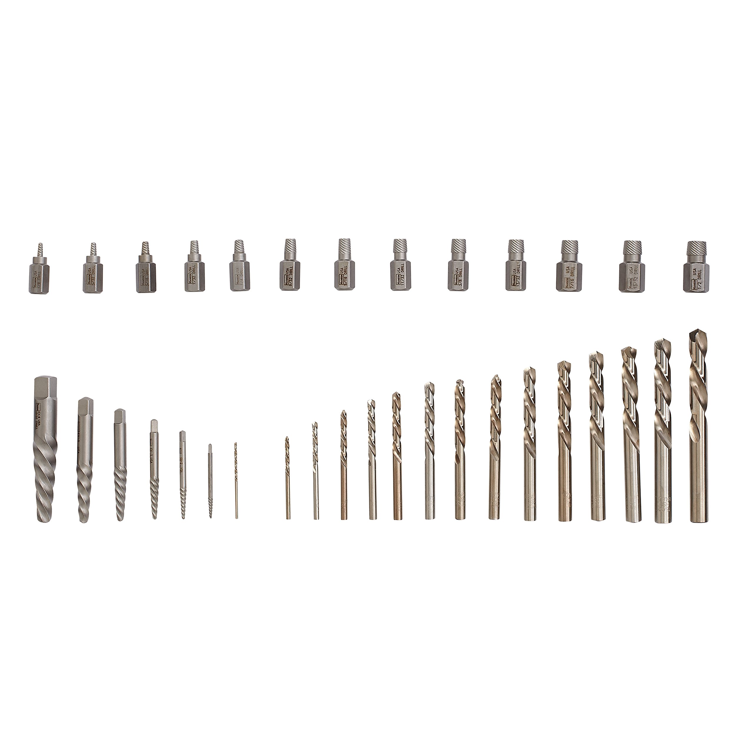 Foto 7 pulgar | Juego De Extractores De Tornillos Y Brocas Irwin Tools Hanson, 35 Piezas - Venta Internacional.