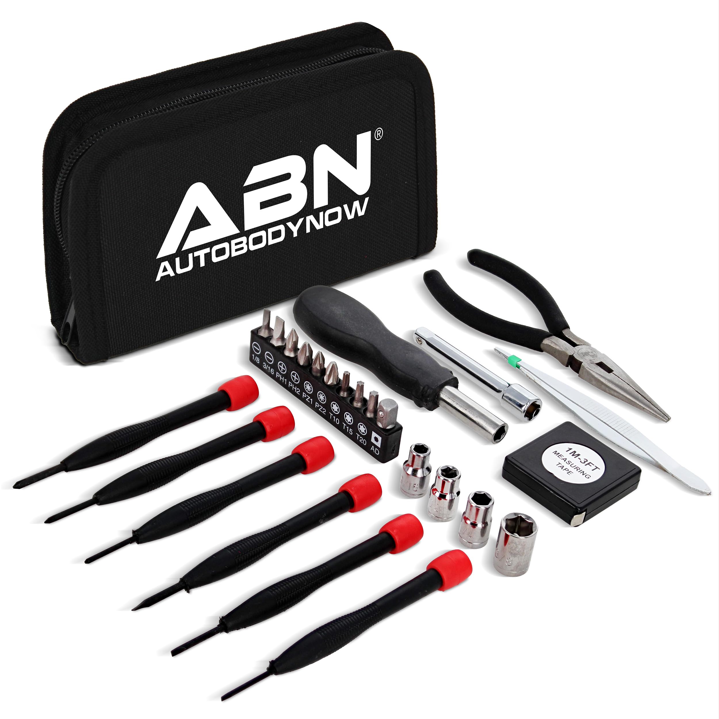Foto 1 | Juego De Herramientas Abn Tri-fold Mini De 25 Piezas Con Estuche Para Reparaciones En El Hogar - Venta Internacional.