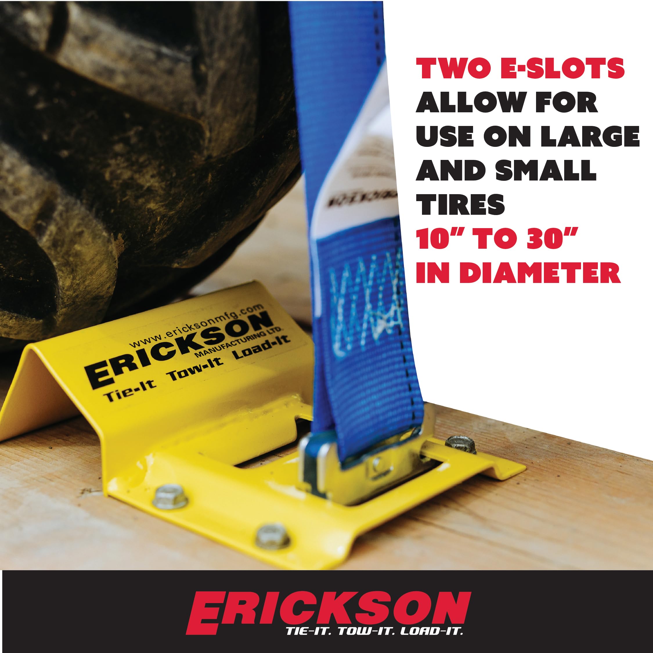 Foto 5 | Kit De Amarre Para Cuñas De Ruedas Erickson 09160 Para Vehículos Todo Terreno Y Utv - Venta Internacional.