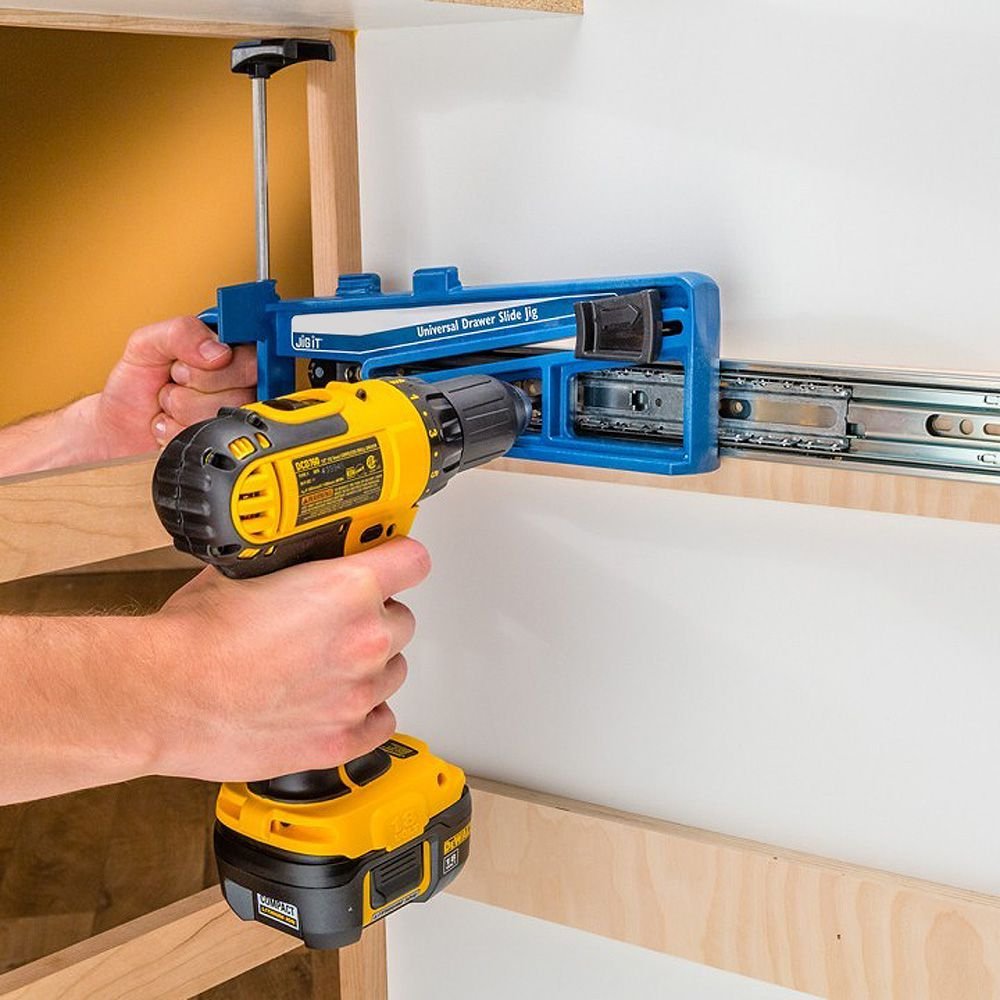 Foto 3 | Plantilla Deslizante Para Cajones Rockler, Herrajes Universales Para Gabinetes - Venta Internacional.