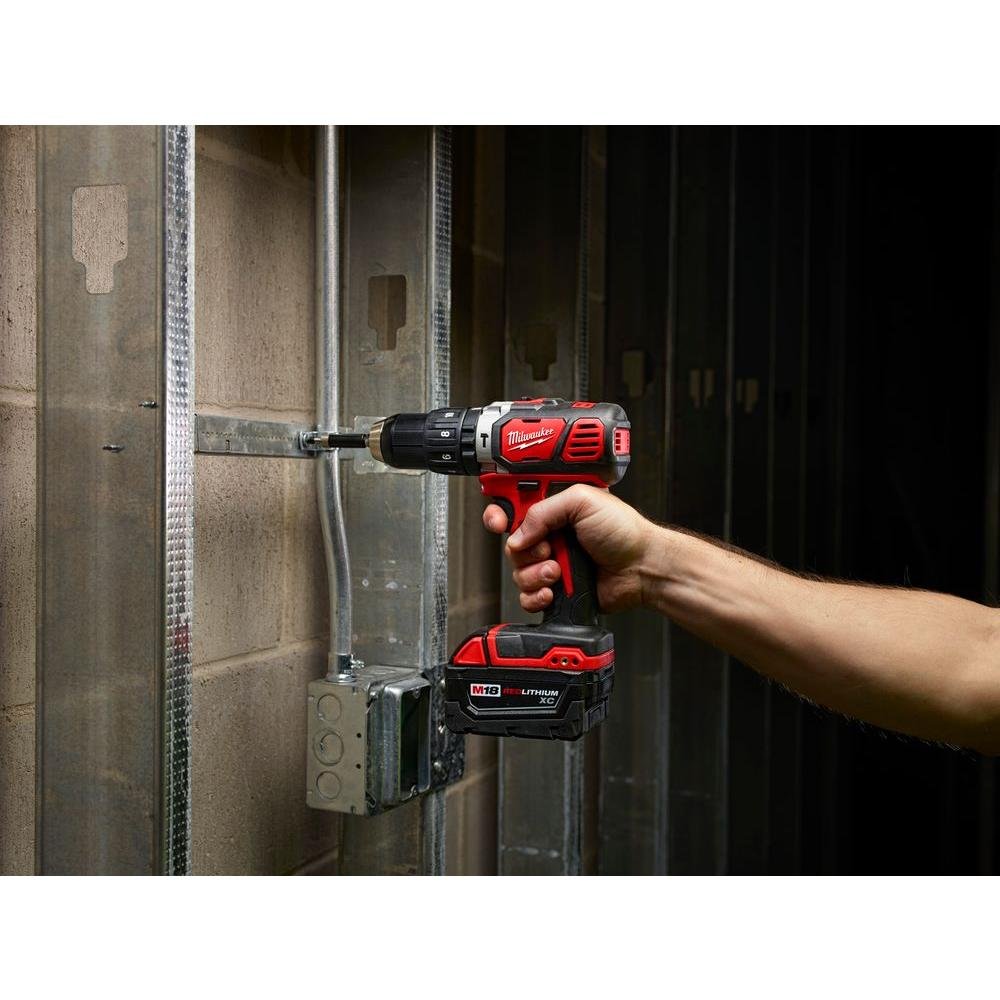 Foto 5 pulgar | Kit Combinado Milwaukee M18 18, 18 V, Perforador De Impacto, Inalámbrico - Venta Internacional.