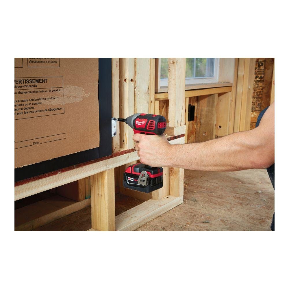 Foto 8 pulgar | Kit Combinado Milwaukee M18 18, 18 V, Perforador De Impacto, Inalámbrico - Venta Internacional.