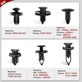 Foto 5 | Pinzas De Retención Para Coche Nilight, 200 Unidades, 6 Mm, 7 Mm, 8 Mm, 9 Mm, 10 Mm - Venta Internacional.