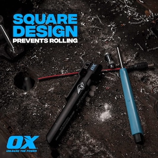 Foto 7 | Lápiz De Carpintero Ox Tools Pro Tuff Carbon Con Accesorios - Venta Internacional.