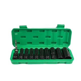 Foto 1 | Juego De Herramientas De Llaves De Vaso Mecánicas, 10 Piezas Lab.g Verde