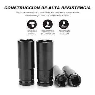 Foto 5 | Juego De Herramientas De Llaves De Vaso Mecánicas, 10 Piezas Lab.g Verde