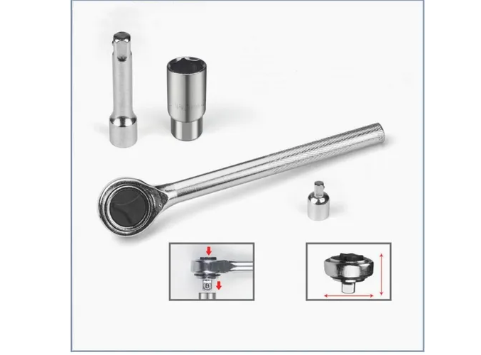 Foto 4 pulgar | Xtellar Kit De Herramientas Premium Con Matraca Para Motos Y Mecánica