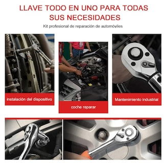 Foto 2 | Kit De Herramientas Mecánicas Xtellar Autocle De Alta Calidad Y 46 Piezas Versátiles