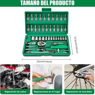 Foto 2 | Xtellar Juego De Herramientas Mecánicas Premium 46 Piezas - Versátil Práctico Y Optimizado Para Profesionales
