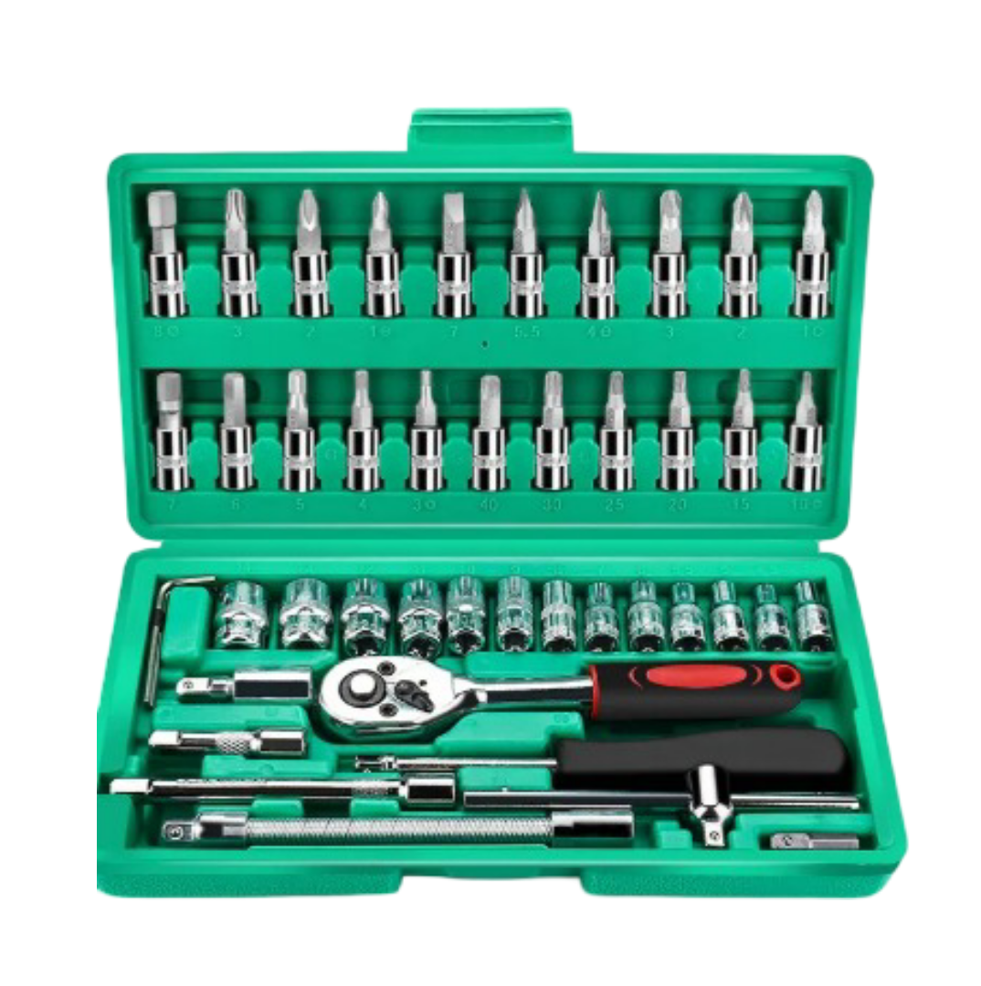 Foto 2 pulgar | Superior Xtellar Kit De Herramientas Mecánicas Premium  46pcs Para Profesionales Y Apasionados Del Bricolaje