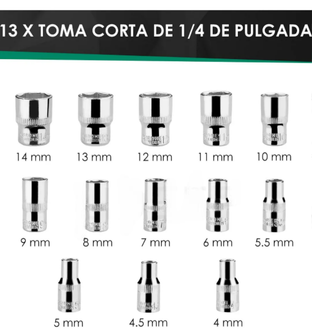 Foto 3 pulgar | Superior Xtellar Kit De Herramientas Mecánicas Premium  46pcs Para Profesionales Y Apasionados Del Bricolaje