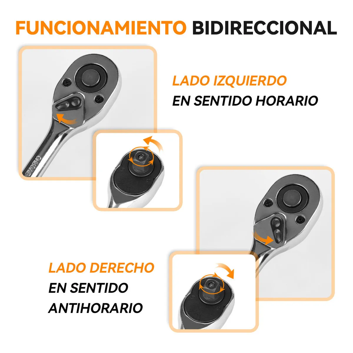 Foto 3 pulgar | Juego De Herramientas Mecánicas Llave Matracas Dados 16pzs Mochila Eo Safe Imports Esi-20193 Plata