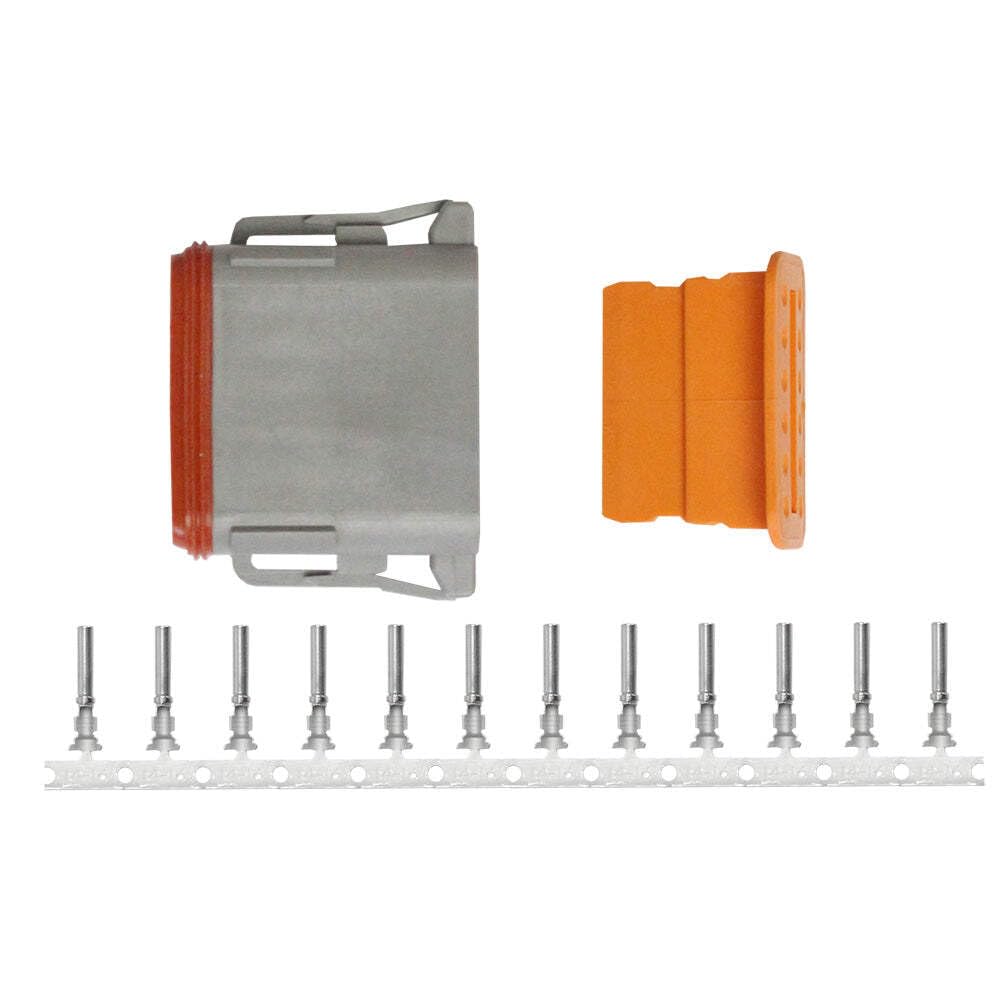Foto 2 pulgar | Kit De Reparación Pacer Dt Deutsch Plug 14-18 Awg (12 Posiciones) - Venta Internacional.