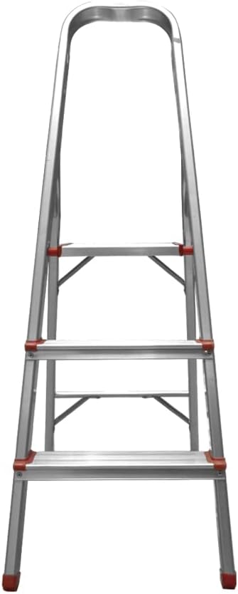 Foto 1 | Escalera Plegable Karlen de Aluminio 3 Escalones Hasta 150 Kg