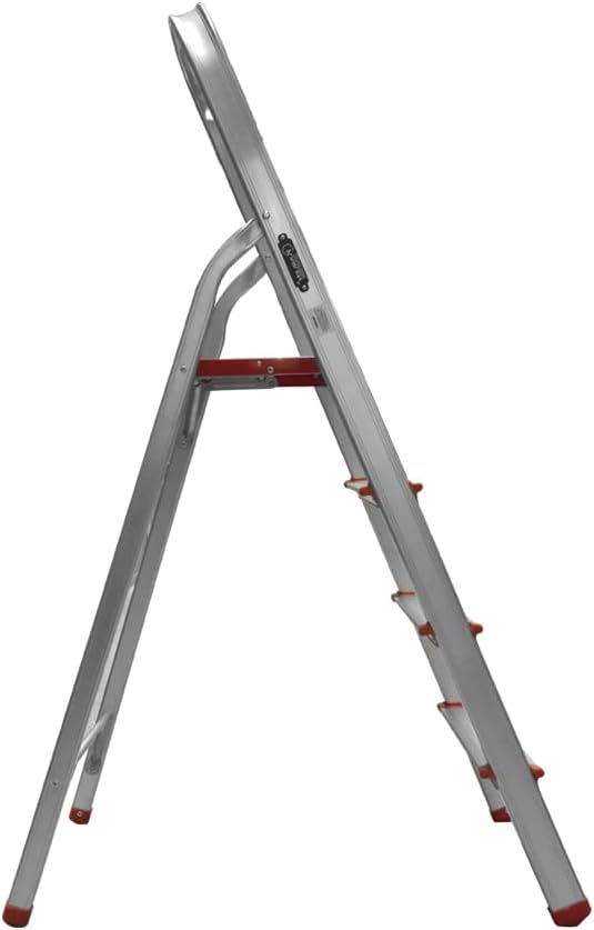 Foto 4 pulgar | Escalera Plegable Karlen de Aluminio 4 Escalones Hasta 150 Kg