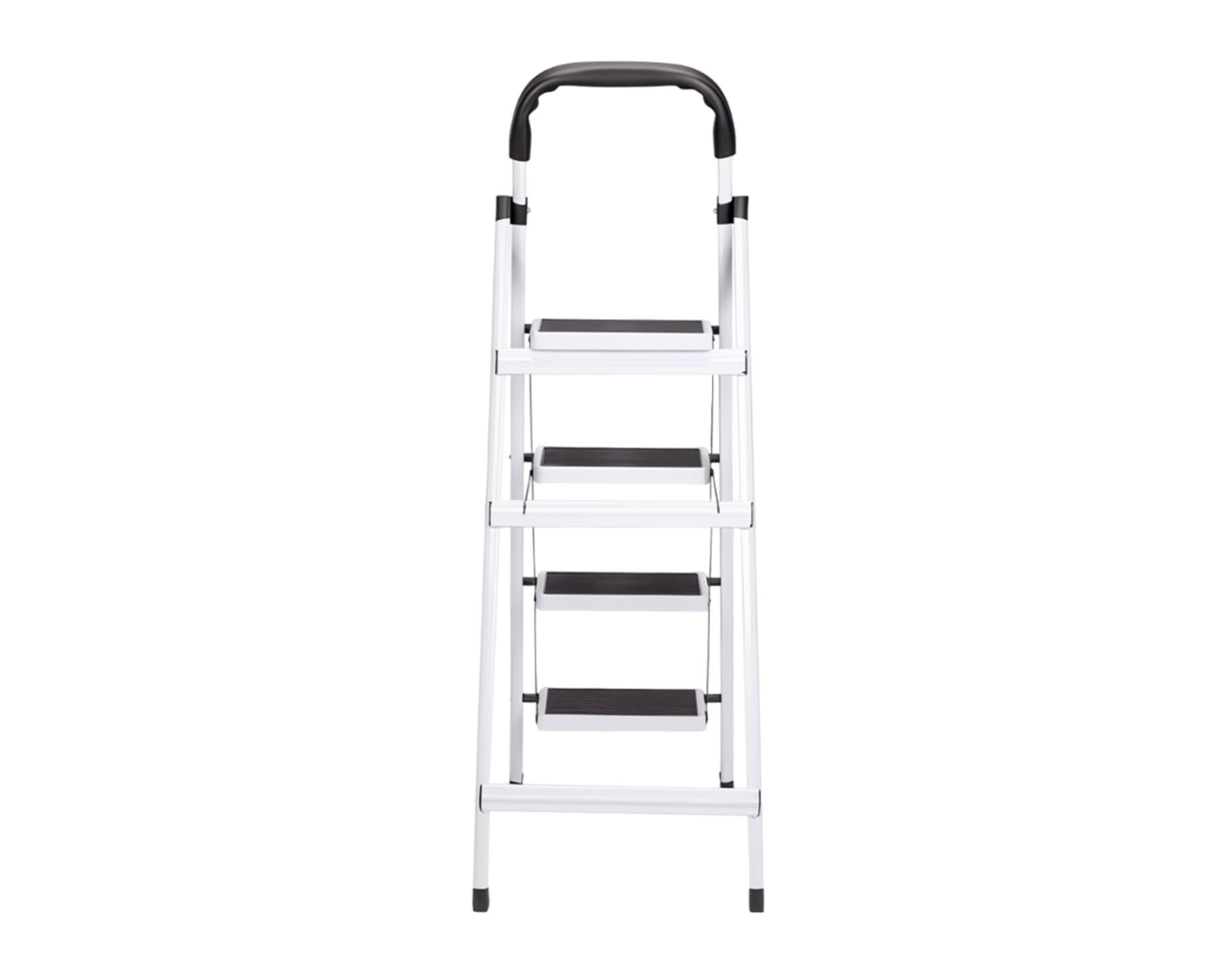 Foto 3 pulgar | Escalera Plegable Multifuncional Tubular 4 Peldaños  Bluelander (blanca)
