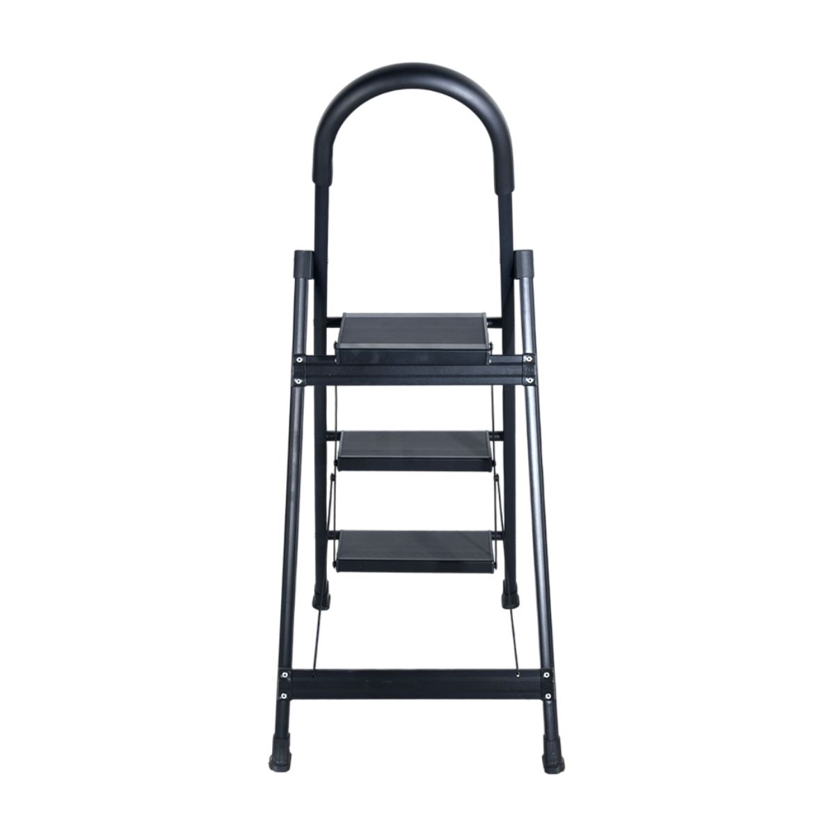 Foto 5 pulgar | Escalera Plegable Multifuncional Tubular 3 Peldaños  Bluelander