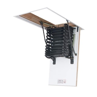 Foto 2 | Escalera de Ático Fabricada en Acero Estilo Lst Tijera Fakro LST280CM 70X120 Gris