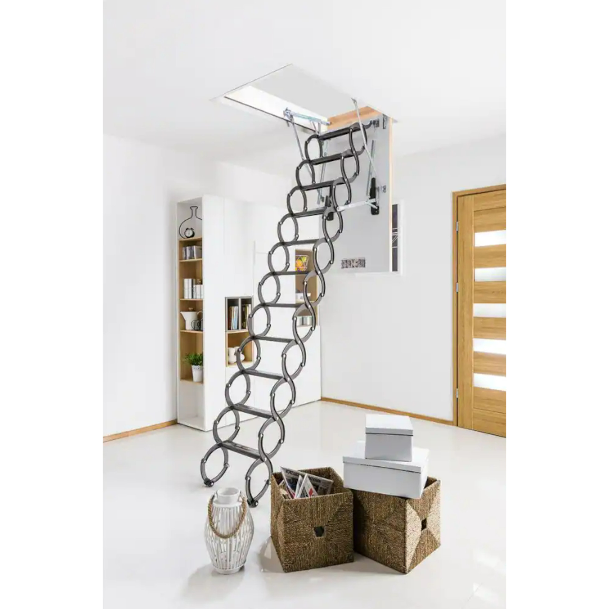 Foto 5 | Escalera de Ático Fabricada en Acero Estilo Lst Tijera Fakro LST280C Gris