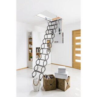 Foto 5 | Escalera de Ático Fabricada en Acero Estilo Lst Tijera Fakro LST280C Gris