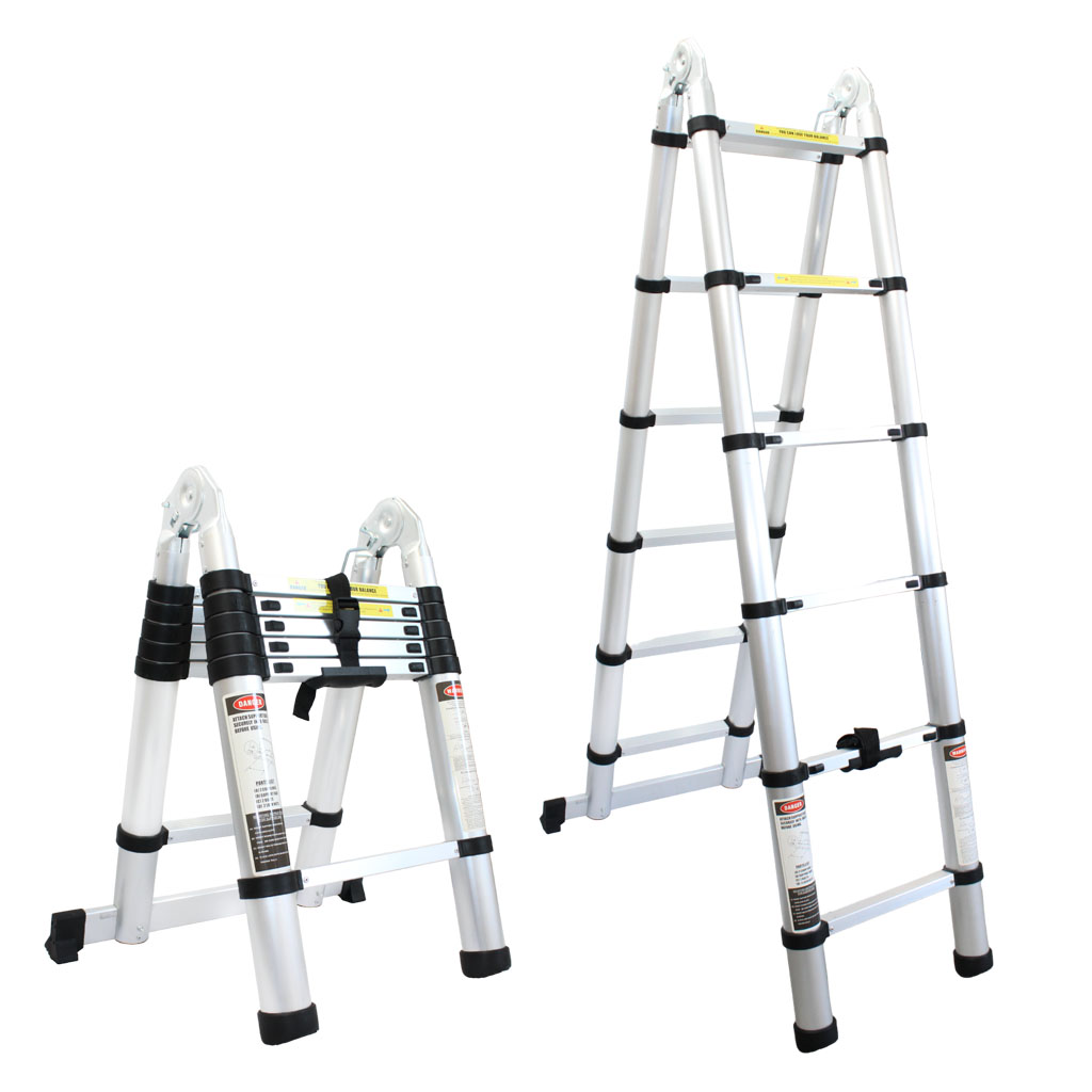Foto 1 | Escalera Telescopica Kecompras de Aluminio