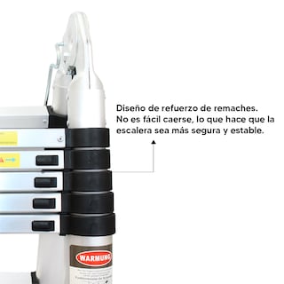 Foto 8 | Escalera Telescopica Kecompras de Aluminio
