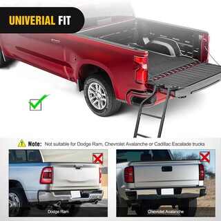 Foto 3 | Escalera Nilight Para Portón Trasero De Camión Plegable Para Camioneta De 34 A 42 Pulgadas - Venta Internacional.