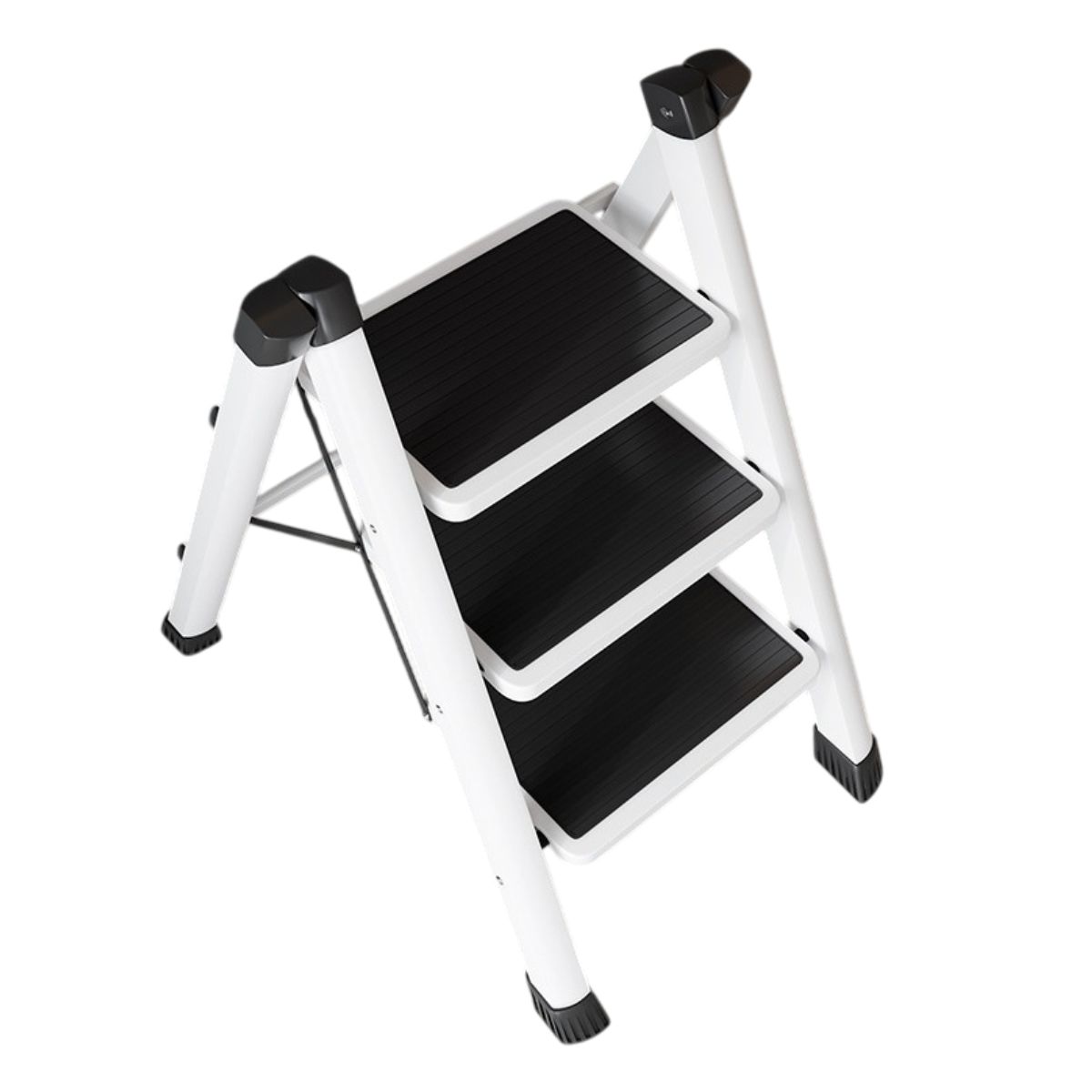 Foto 3 pulgar | Escalera Plegable Multifuncional Tipo Tijera 3 Peldaños  Bluelander (blanco)