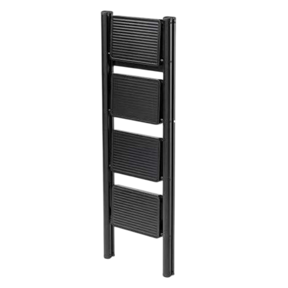Foto 3 pulgar | Escalera Plegable Multifuncional Tipo Tijera 4 Peldaños  Bluelander (negro)