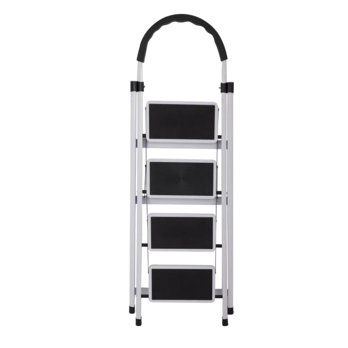 Foto 3 pulgar | Escalera Plegable Multifuncional Tipo Tijera 4 Peldaños  Bluelander (blanco)