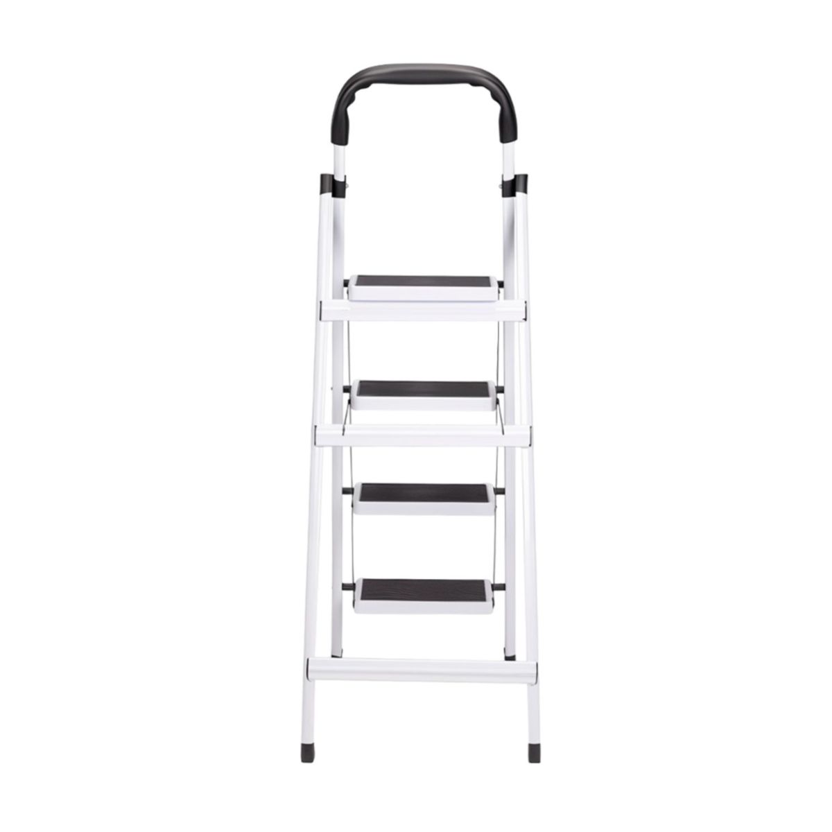 Foto 4 pulgar | Escalera Plegable Multifuncional Tipo Tijera 4 Peldaños  Bluelander (blanco)