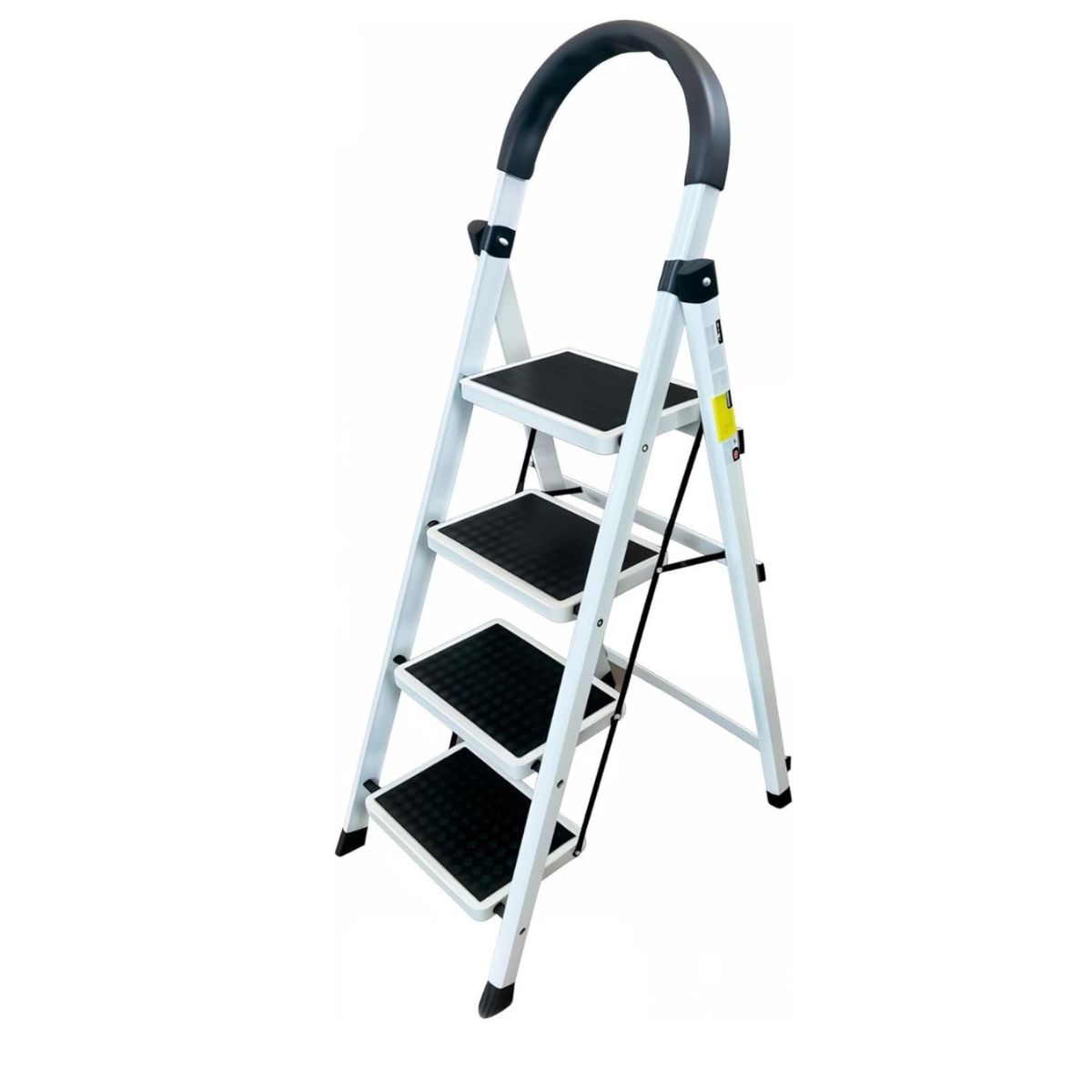 Foto 5 pulgar | Escalera Plegable Multifuncional Tipo Tijera 4 Peldaños  Bluelander (blanco)