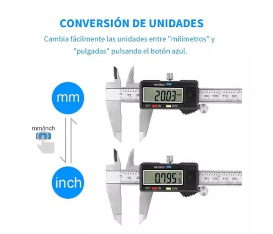 Foto 3 | Calibrador Digital Precisión 0.01mm