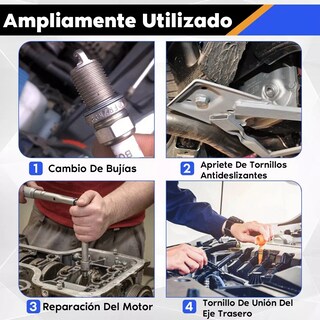Foto 3 | Torquímetro 1/2'' Llave Dinamométrica Ajustable Eo Safe Imports Esi-12942 Multicolor