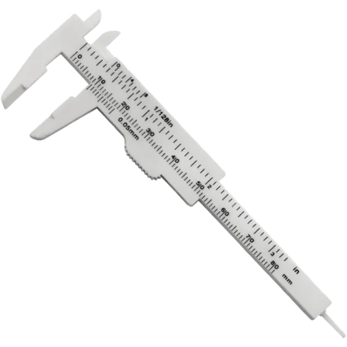 Calibrador Vernier Miniatura Ventdepot Mxvej-001 1 Pieza Blanco