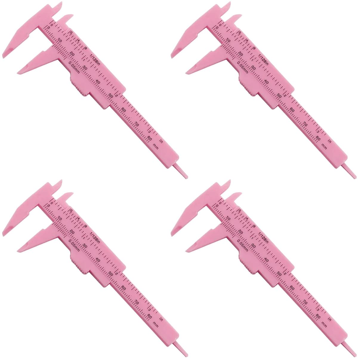 Vernier Precisión Milímetros Ventdepot Mxveg-004 4 Piezas Rosa