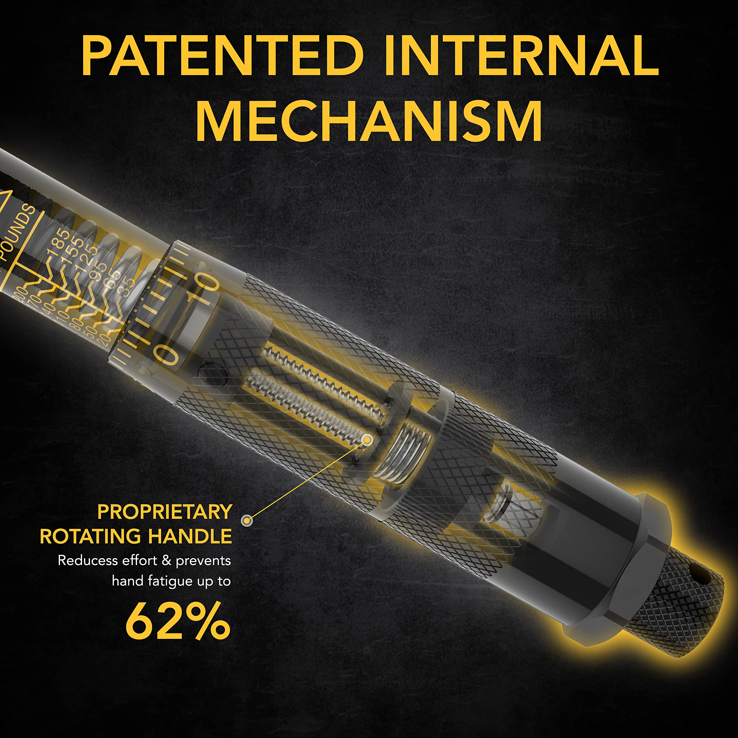 Foto 4 | Llave Dinamométrica Lexivon Lx-181 Con Tracción De 1/4 Pulgadas, 2,26-22,6 Nm - Venta Internacional.