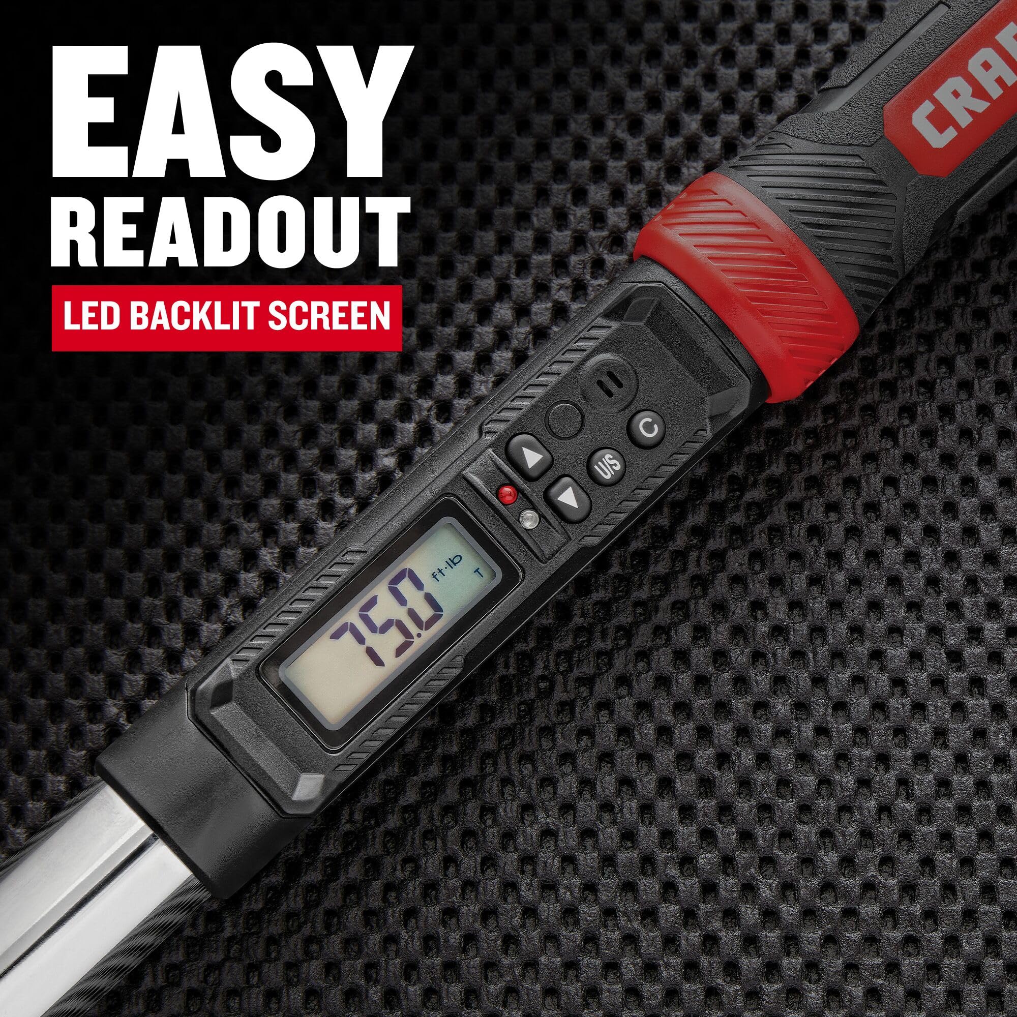 Foto 4 | Llave Dinamométrica Craftsman Digital De 1/2 Pulgada Con Accionamiento Sae - Venta Internacional.