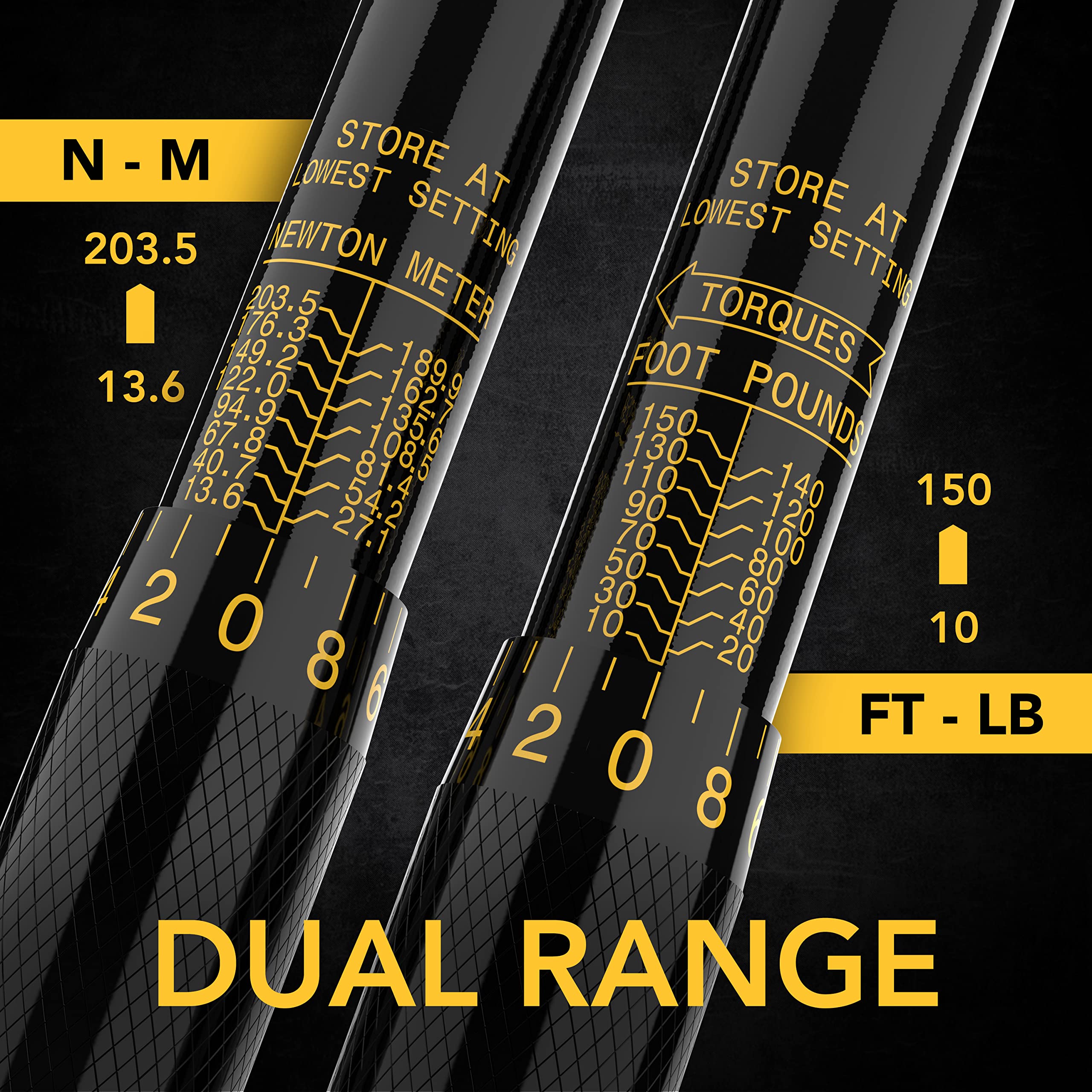 Foto 2 | Llave Dinamométrica Lexivon, Tracción De 1/2 Pulgada, 13,6-203,5 Nm Lx-183 - Venta Internacional.