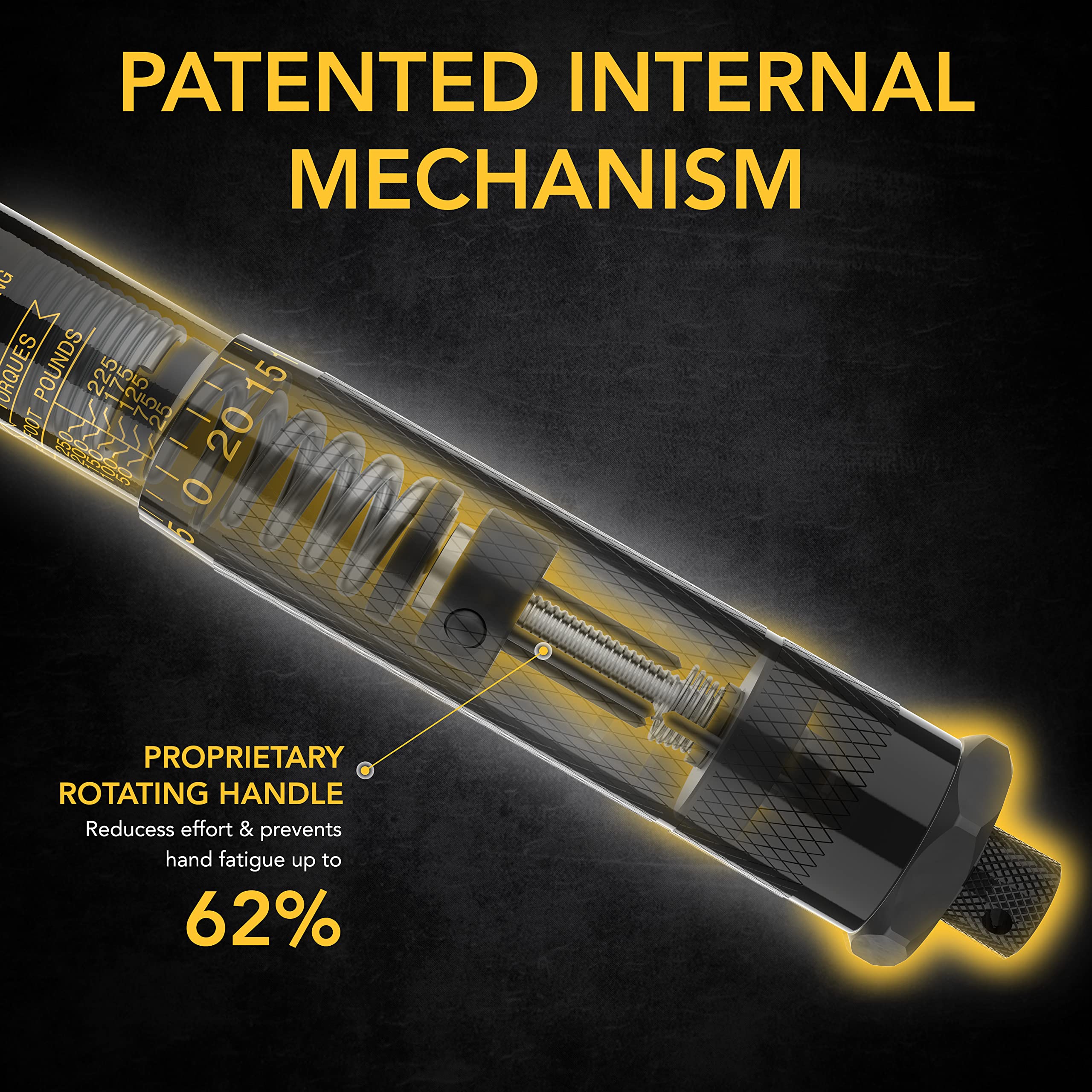 Foto 4 | Llave Dinamométrica Lexivon, Tracción De 1/2 Pulgada, 25-250 Ft-lb/33.9-338.9 Nm - Venta Internacional.