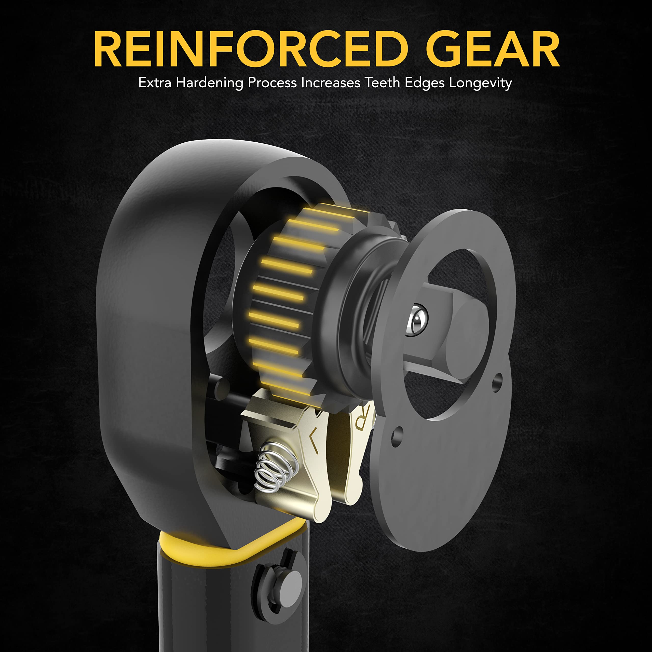 Foto 3 | Llave Dinamométrica Lexivon 3/8'' Drive Click 10-80 Ft-lb/13,6-108,5 Nm - Venta Internacional.