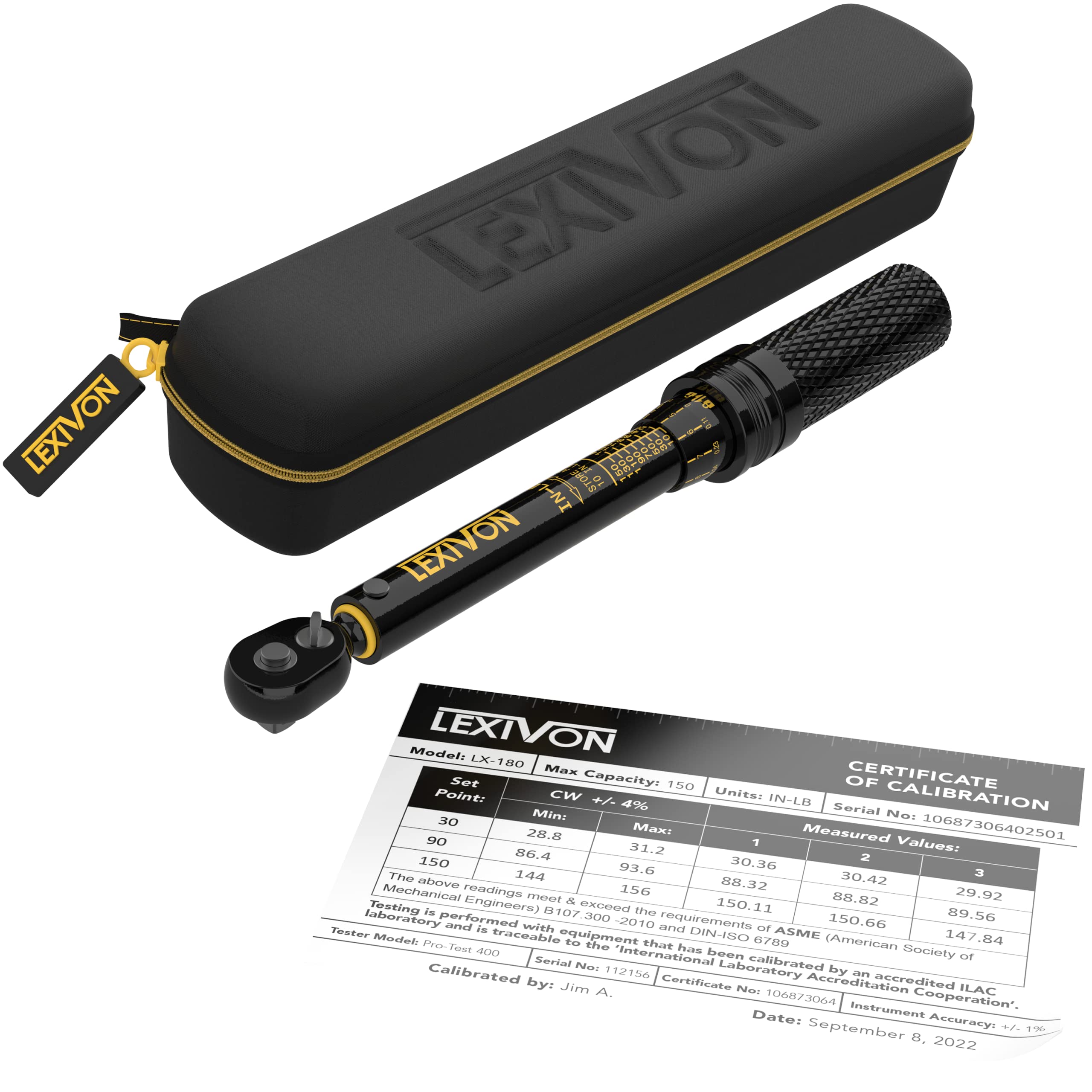 Foto 2 pulgar | Llave Dinamométrica Lexivon Lx-180 1/4'' Drive 1,1-16,9 Nm - Venta Internacional.