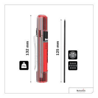 Foto 2 | Recambios Para Rotuladores Secos Hultafors Tools 650110 Hrd G* Graphite - Venta Internacional.