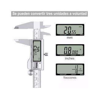 Foto 2 | Calibrador Digital Uso Industrial Todo Metal 0.01mm Blanco Belug